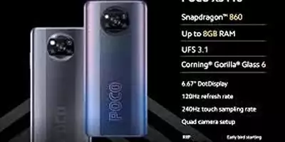  صورة 3 poco x3 pro clean 6gb ram