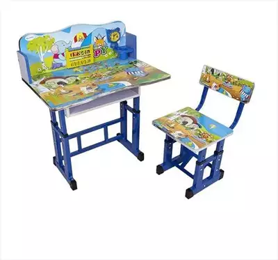  صورة 8 ENSEMBLE BUREAU ET CHAISE POUR ENFANT ANNIMAUX – M