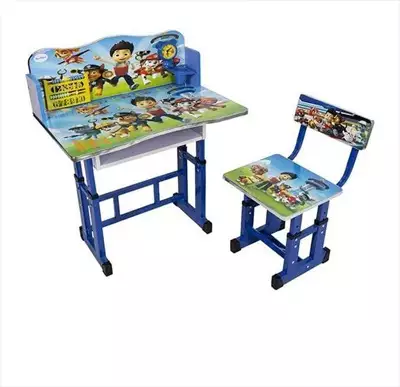  صورة 7 ENSEMBLE BUREAU ET CHAISE POUR ENFANT ANNIMAUX – M