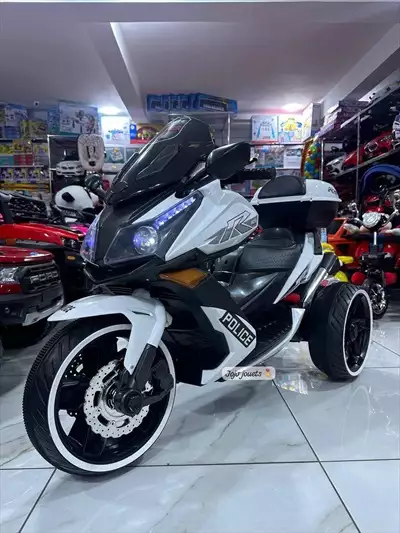  صورة 1 MOTO POLICE ÉLECTRIQUE 12V 3 Roues