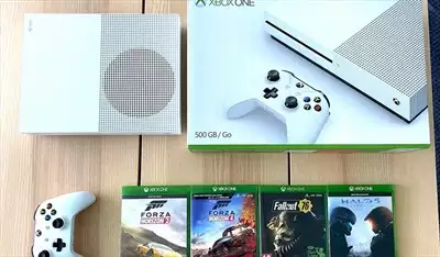  صورة 1 Xbox One 500GB 4 Games