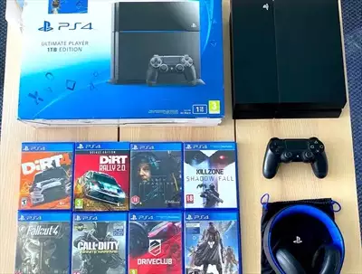  صورة 1 PS4 1TB 8 Games