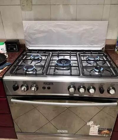  صورة 1 cooker 5 stove burner cooking range