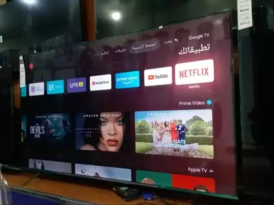  صورة 1 شاشات تلفزيون سمارت 4k جميع المواصفات توصيل فور