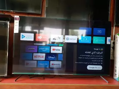  صورة 2 شاشات تلفزيون 4k سمارت يوتيوب نت فلكس شاهد جديد