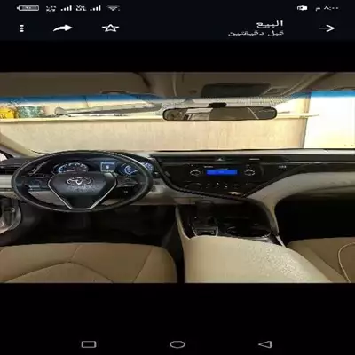  صورة 3 للبيع كامري موديل 2019سعودي 8سرعات كل شي وكاله