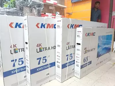  صورة 2 شاشات تلفزيون سمارت 4k UHD LED نت فلكس شاهد يوتيوب اندرويد اصلي توصيل مجاني