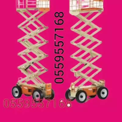  صورة 4 Man lift scissors lift for rent Manlift scissors lift for rent scissors lift rentals