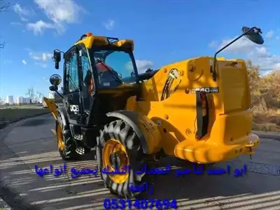  صورة 4 جسيبي Jcb رافعة تلسكوبية تليهندر فوركلفت للإيجار كرينات بوبكات تحمل تنزيل العمولات او البضائع