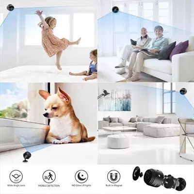  صورة 5 عرض 2 كاميرا مراقبة منزلية Small home security cam