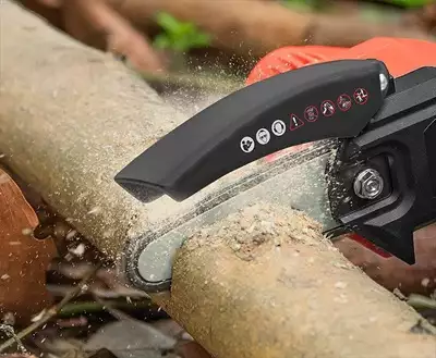  صورة 1 منشار كهربائي محمول Portable Mini Chainsaw