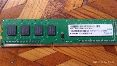  صورة 1 4GB DDR3 RAM من شركة محترمة والسعر عرطة