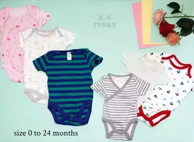  صورة 5 بربتوزات بيبي baby bodysuit قطنيه