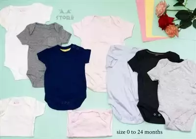  صورة 3 بربتوزات بيبي baby bodysuit قطنيه