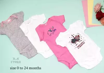  صورة 2 بربتوزات بيبي baby bodysuit قطنيه