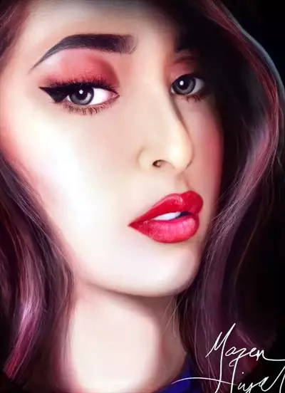  صورة 9 لوحات رسم رصاص زيتي ومائي واعمال فنية اخرى