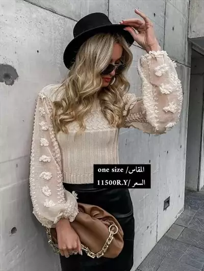  صورة 1 بلايز شتويه مختلفه