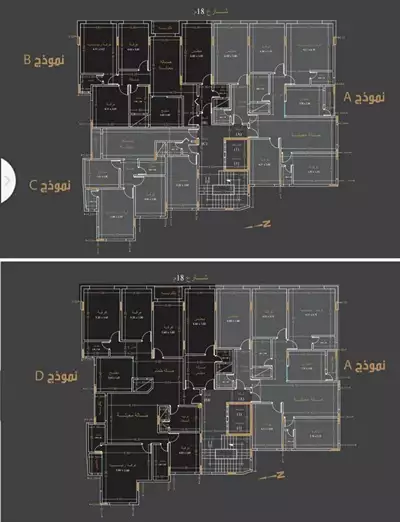  صورة 8 شقق قيد الانشاء بحدة