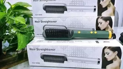  صورة 1 HAIR STRAIGHTENER Brosse Lissante Chauffante