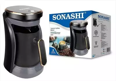  صورة 1 Machine À Café Turc Électrique 400mL 500W Sonashi