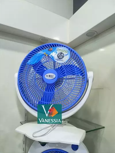  صورة 2 Ventilateur 2en1 de sol mural marque cobra couleur bleu إعلان 80294