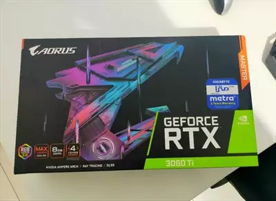  صورة 2 كرت شاشه Rtx 3060 ti master من Aorus