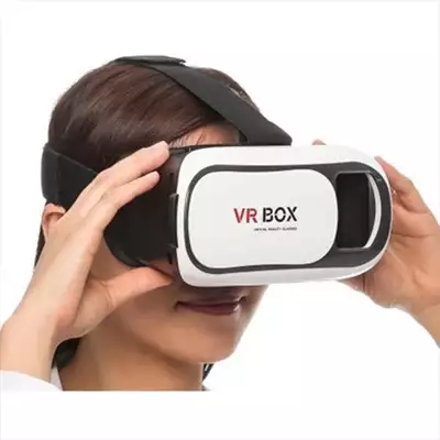  صورة 1 VR Box White Black