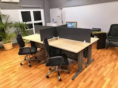  صورة 1 خلية عمل وورك استيشن work station بارتيشن