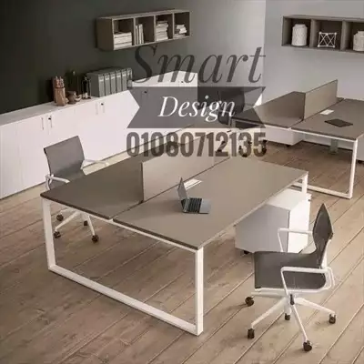  صورة 1 مكاتب موظفين work station partition offices