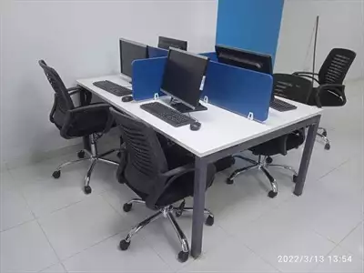  صورة 1 مكاتب موظفين work station partition offices