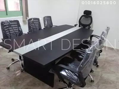  صورة 1 meeting table mdf ترابيزة اجتماعات ١٨٠ سم خشب