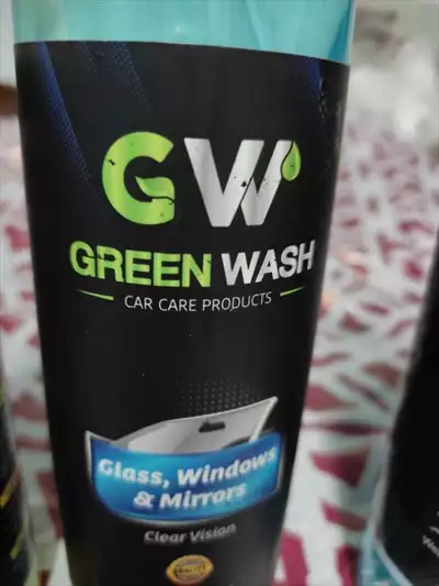  صورة 4 منتجات Green Wash لغسيل جاف للسياره بدون ماء وط