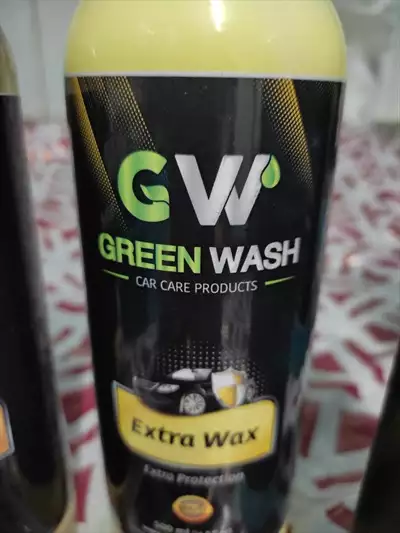  صورة 9 منتجات Green Wash لغسيل جاف للسياره بدون ماء وط