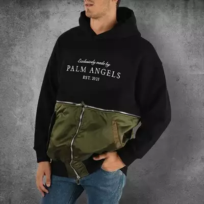  صورة 3 دايمًا اختار اللي يناسبك جبنالك هودي Palm Angels