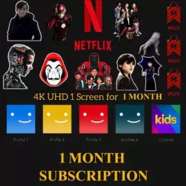 صورة - حساب Netflix اعلي باقه شاشة واحده