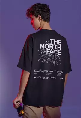 صورة - تيشرت The North Face اوفر سايز