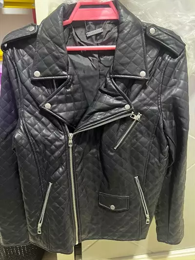  صورة 1 Zara original leather jacket