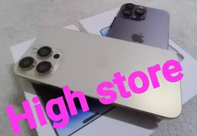  صورة 3 عروض وهدايا مع High store ️ Iphone 14 pro ma