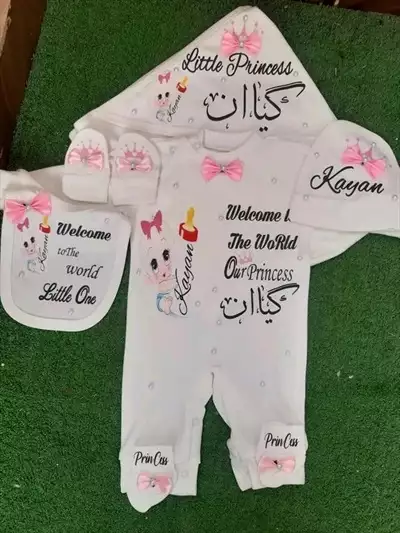  صورة 1 سلوبي بيبي مطبوع baby suit