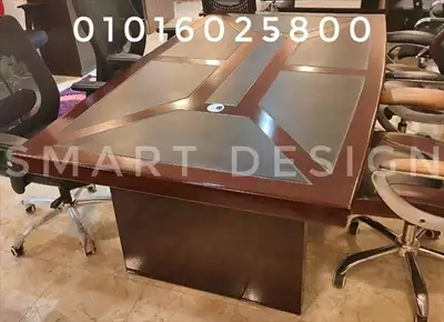  صورة 1 meeting table ترابيزة اجتماعات ٢٤٠ ١٢٠سم بتصميم را