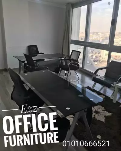  صورة 1 مكتب زجاج سيكوريت ضد الكسر من تسليمات Ezz office furniture للاثاث المكتبي للتواصل01010666521