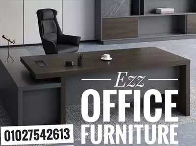  صورة 1 مكتب مدير مودرن من Ezz office furniture للاثاث المكتبي