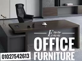 صورة - مكتب مدير مودرن من Ezz office furniture للاثاث المكتبي