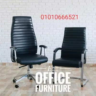  صورة 1 طقم كراسي مكتب مودرن من Ezz office furniture للاثاث المكتبي للتواصل01010666521