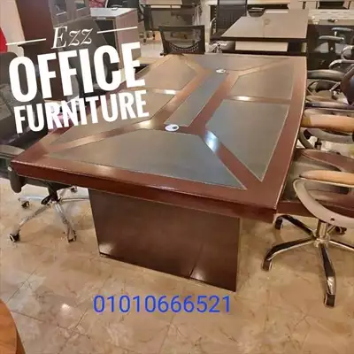  صورة 1 ترابيزه ميتنج مودرن من Ezz office furniture للاثاث المكتبي للتواصل01010666521