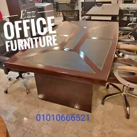 صورة - ترابيزه ميتنج مودرن من Ezz office furniture للاثاث المكتبي للتواصل01010666521