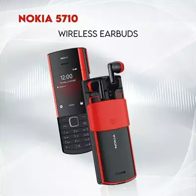  صورة 1 Nokia 5710 with inbuilt wireless earbuds