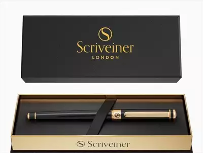  صورة 1 scrivener black roller ball جديد غير مستخدم نهائي