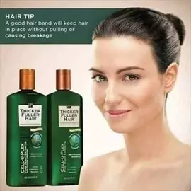 صورة - Thicker Fuller Hair shampoo شامبو وبلسم فولر لتساقط الشعر