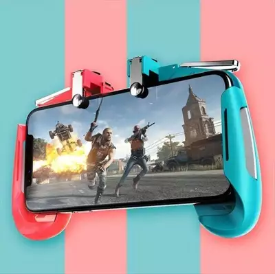  صورة 8 لعشاق ومحترفين ببجي عصا تحكم ملونة AK16 مع مشغل لعبة PUBG لأجهزة iOS وAndroid